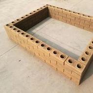 lonta qmr2-40 低價(jià)手動(dòng)空心磚機(jī) 紅色壓縮土質(zhì)粘土磚塊制造機(jī) brique